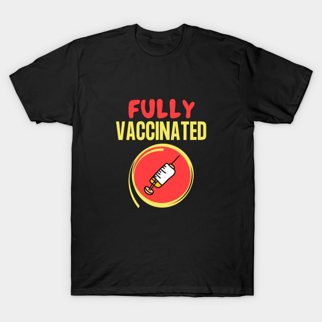 Kids' Fully Vaccinated Adventure – Playful T-Shirt by Tecnofa